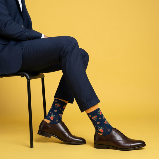 Karabak Night - 5-Pack Groomsmen Designer Cotton Sock Set