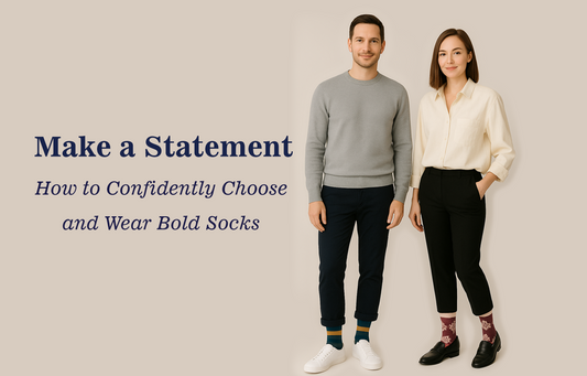 Make a Statement: How to Confidently Choose and Wear Bold Socks