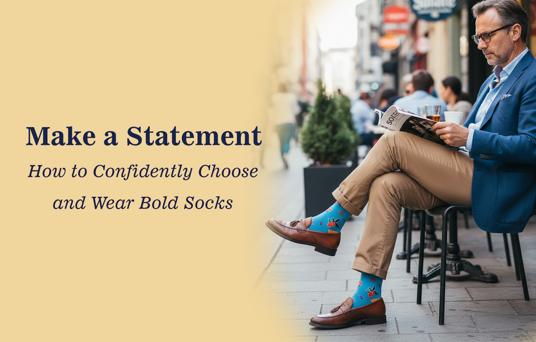 Make a Statement: How to Confidently Choose and Wear Bold Socks