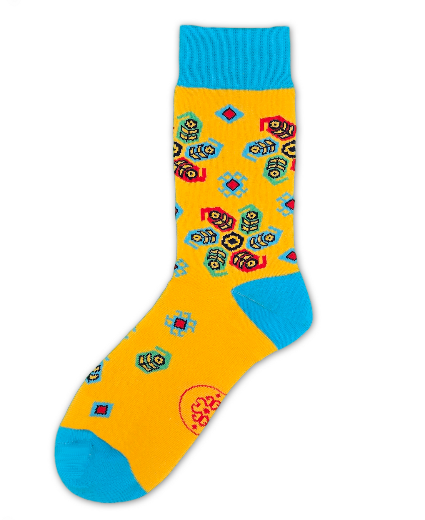 Buta – Designer Cotton Socks Inspired by the Paisley. A Flame of Inner Light That Never Fades.