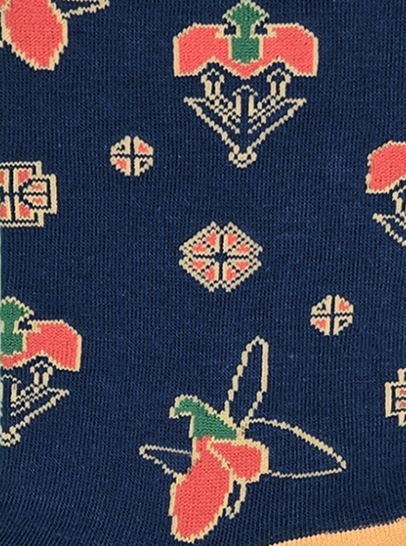 Khazar Bundle - Designer Cotton Socks. Refined elegance with a touch of contrast.