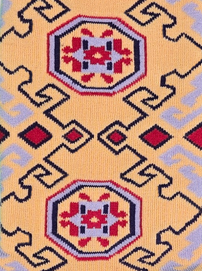 Khazar Bundle - Designer Cotton Socks. Refined elegance with a touch of contrast.