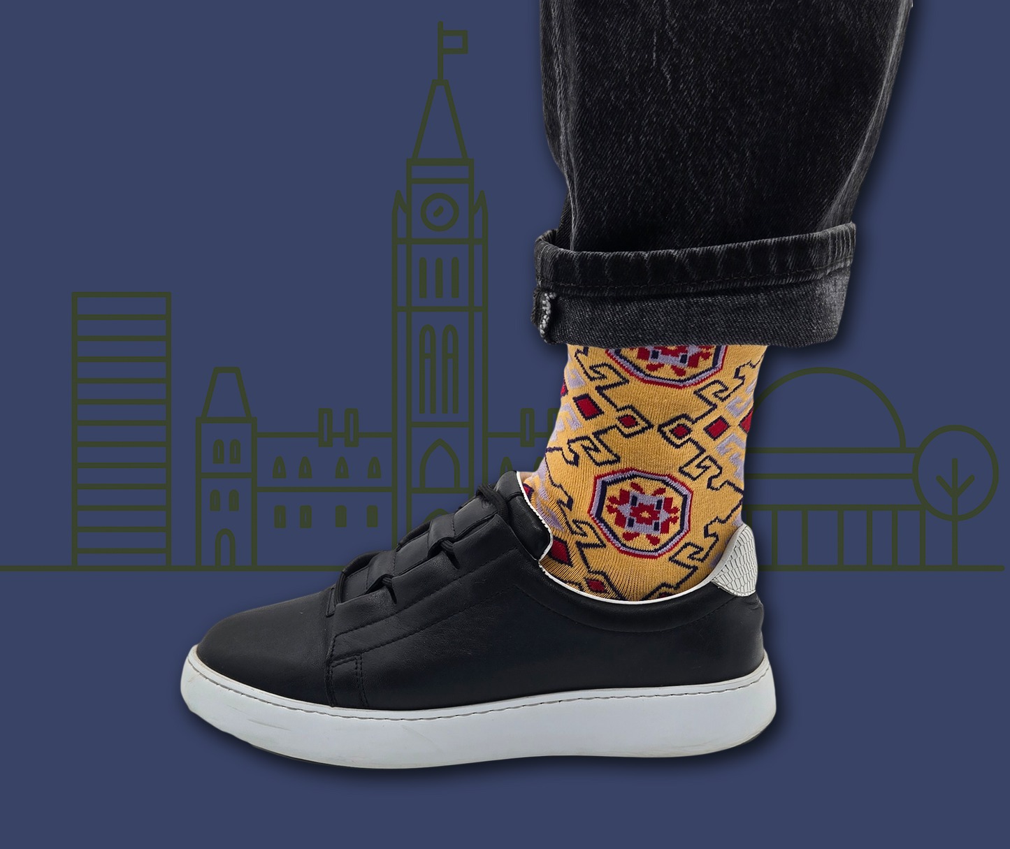 Sadaqat Bundle - Designer Cotton Socks. A harmony of tradition and style.