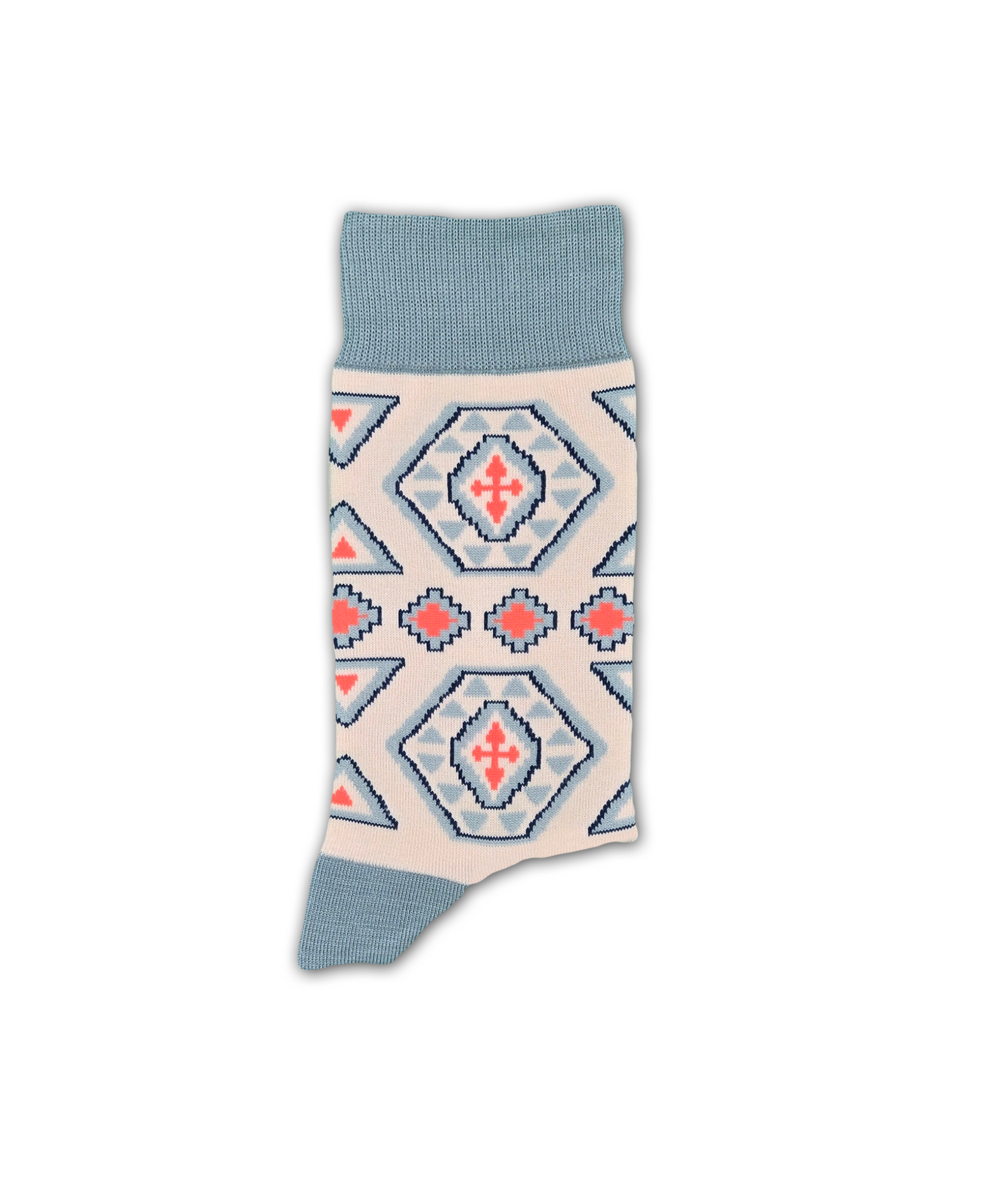 Pakhlava – Designer Cotton Socks Inspired by Kilim Flower. Layers of Heritage, Woven with Peace and Empathy.