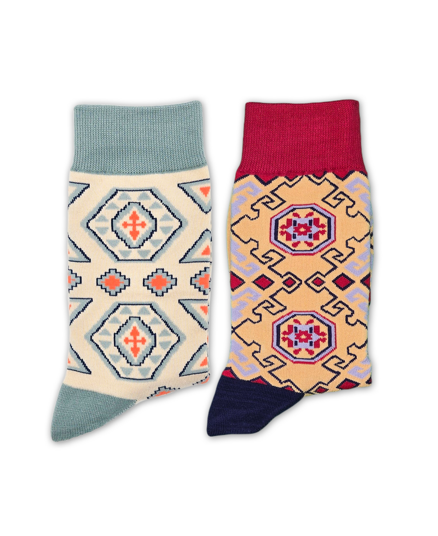 Sadaqat Bundle - Designer Cotton Socks. A harmony of tradition and style.