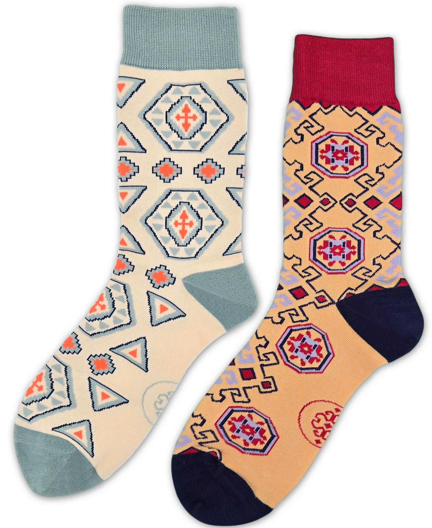 Sadaqat Bundle - Designer Cotton Socks. A harmony of tradition and style.