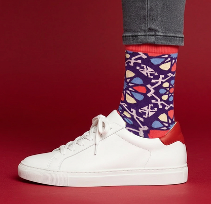 3-Pack Designer Cotton Sock Bundle - Karabakh, Pakhlava & Shebeke