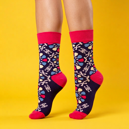 3-Pack Designer Cotton Sock Bundle - Karabakh, Pakhlava & Shebeke