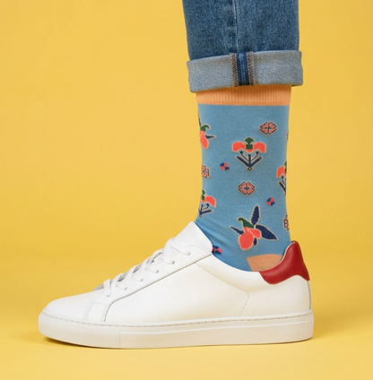 4-Pack Designer Cotton Sock Bundle – Buta, Karabakh, Shebeke and Pakhlava