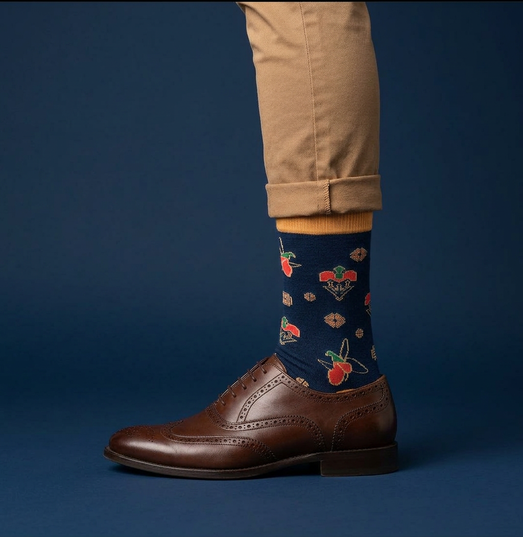 3-Pack Designer Cotton Sock Bundle - Karabakh, Alov & Nar