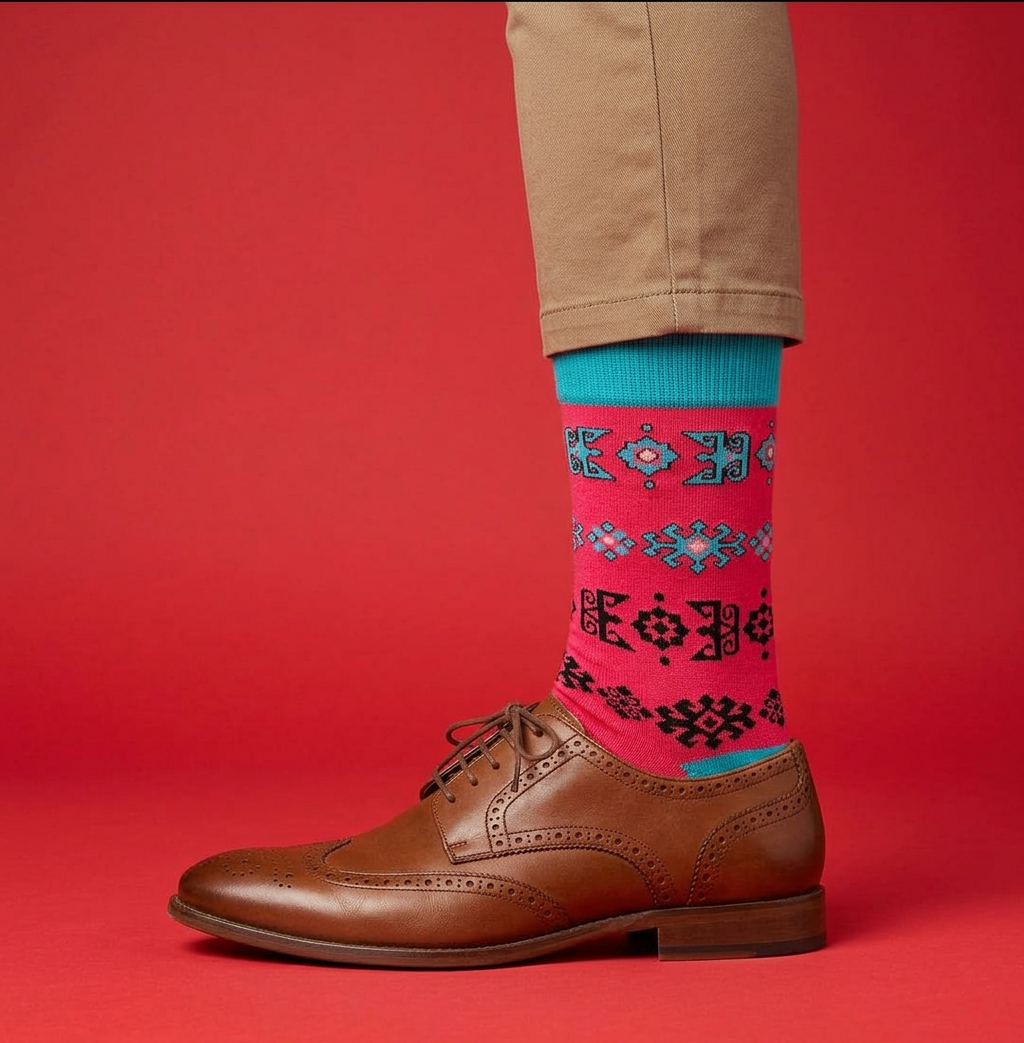 3-Pack Designer Cotton Sock Bundle - Karabakh, Alov & Nar