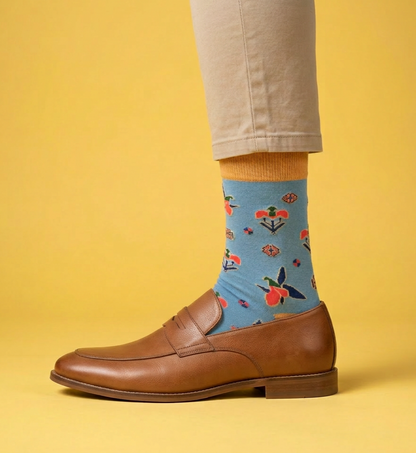 3-Pack Designer Cotton Sock Bundle - Karabakh, Buta & Shebeke